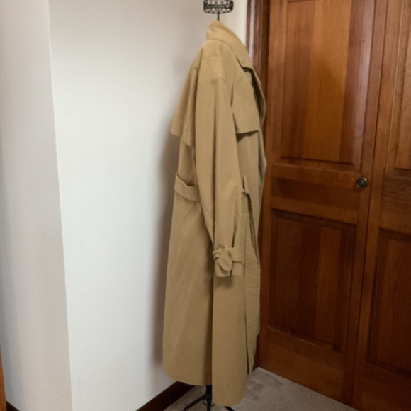 Women's Pleated Back Trench Coat - Nili Lotan x Target Khaki, Large - Picture 6 of 10